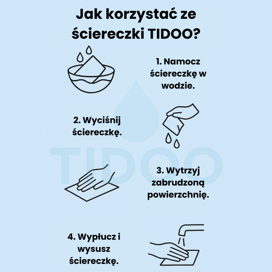 Magiczna ściereczka TIDOO